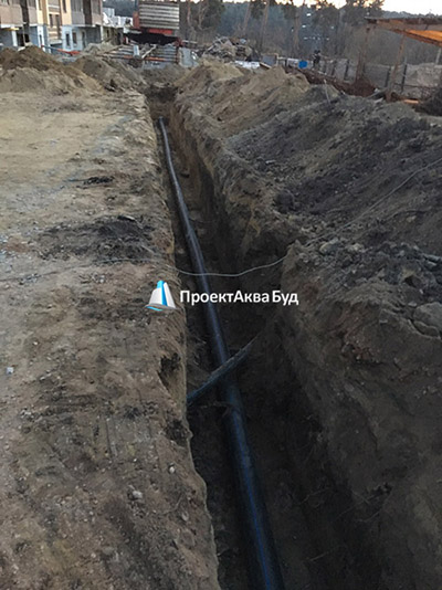 строительство водопровода в Запорожье