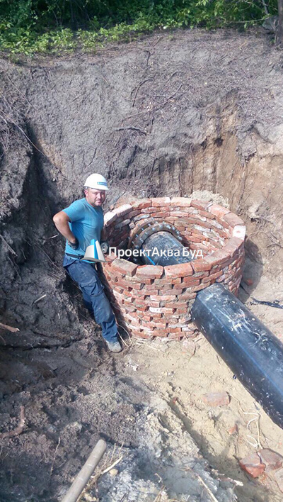 строительство водопровода в Запорожье